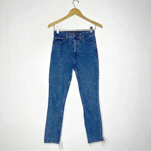 Abercrombie & Fitch Simone High Rise Slim Leg Jeans Size 25